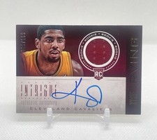 2012-13 Panini Intrigue Kyrie Irving Rookie Patch #/199 On-Card Auto #113 ??. rookie card picture