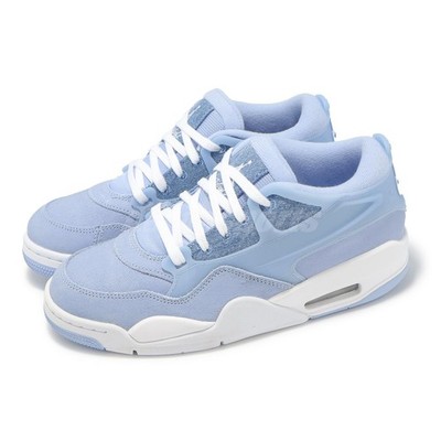 Nike Air Jordan 4 RM GS Cobalt Bliss White Kids Youth Casual Shoes