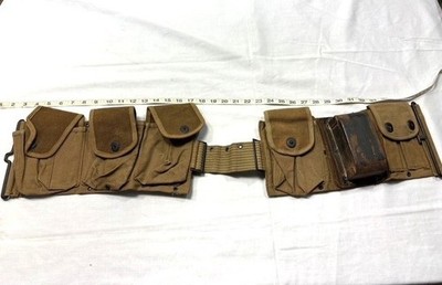 WW1 1918 BAR Belt w/ buttstock holder, used excellent 1 only | eBay
