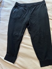 GapFit All Elements Polyester/Cotton Mens X-Large Black Joggers Athletic Workout