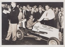 Willman Tomshe Offy Yellow Jackets Speedway Pa 1938 - C1960s Himes Estate Photo