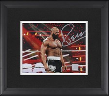 Rusev WWE Framed Autographed 8