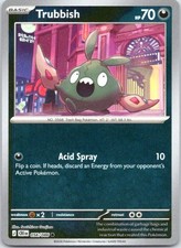 Trubbish Reverse Holo ME04: Chaos Rising 056/086 Pokemon