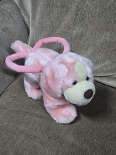Animal Alley Toys R Us Pink Dog Purse Bag 13"