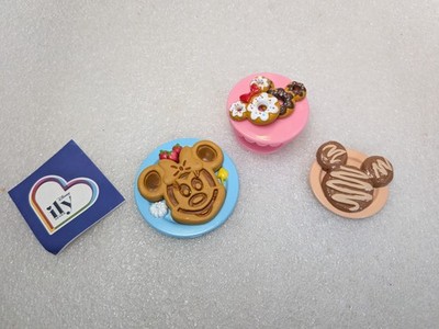 Disney Ily 4EVER Doll Surprise Mickey Mouse Food Breakfast Lot of 3