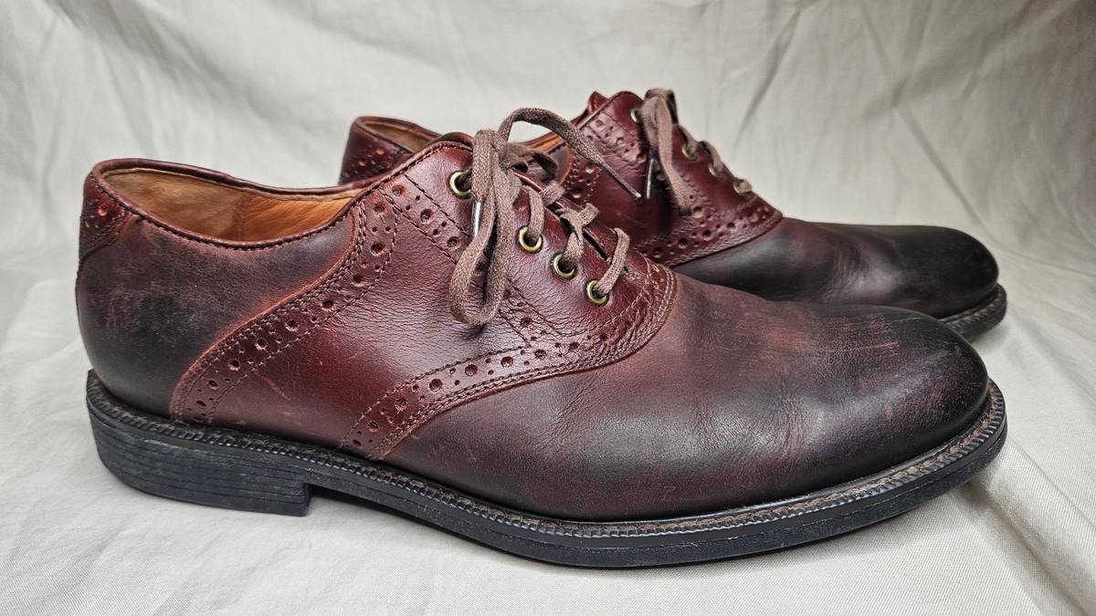 Johnston Murphy XC4 Mens Saddle Oxford Shoes Size 14 Brown Leather Lace Up Dress Amazon.com | Johnston & Murphy Men main image 4