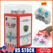 Cheerson CX-10 Mini 2.4G 4CH 6 Axis LED RC Quadcopter RTF Micro Drone Aircraft