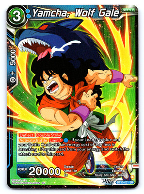 Yamcha, Wolf Gale SR - BT30 THREE GLORIOUS FIGHTERS Dragon Ball