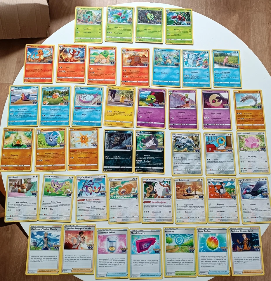 Lot de cartes pokémon set Pokémon Go - Photo 1/1
