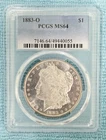 1883 O Morgan Silver Dollar Ms64 Pcgs