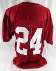 1990s Alabama Crimson Tide #24 Game Issued Pos Used Red Practice Jersey XL 377 — photo 2