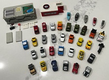 Vintage 80s Galoob Micro Machines Lot w/ Firehouse Building, Boats, Accessories