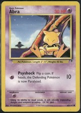 Abra 67/110 Legendary Collection Pokemon English Card (MP)