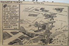Tailspin Tommy 1929 100 Dailies Strips 301-400 autorstwa G. CHAFFIN i H. FORREST