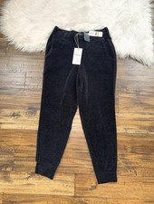 Tommy Bahama Size M Island Soft Black Sweater Jogger Pants Cozy NWT 128