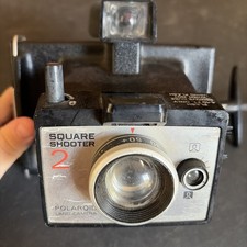 Vintage Polaroid Square Shooter 2 Instant Film Land Camera Untested
