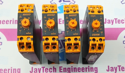 SELEC 800SD-2-230 TIMER LOT OF 4