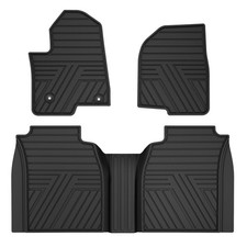 Custom Floor Mats For Chevy Silverado Gmc Sierra 20192026 Crew Cab Black