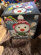 Mr. Chill Animated Talking Singing Snowman Holidays Christmas Decor Animatronic