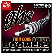 GHS TC-GBTNT Thin Core Boomers Electric Guitar Strings 10-52 Thin/Thick
