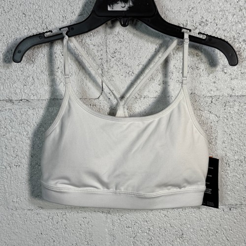 ID Ideology Low Impact Sports Bra White XS - Picture 1 of 9