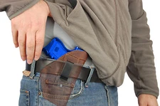 NEW Barsony Brown Leather IWB Gun Holster for HK, Kahr, FNX Compact 9mm 40 45