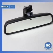 2007 Jaguar X150 XK XKR Interior Rear View Mirror Black 6W9317E678AB OEM