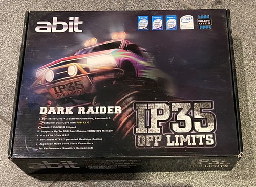ABIT IP35 PRO Motherboard with Intel 2 Duo 6850 CPU and Fan - Picture 2 of 3