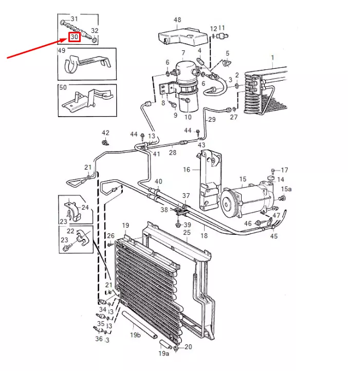 VOLVO V50 Air Conditioning Expansion Valve 3545086 NEW GENUINE