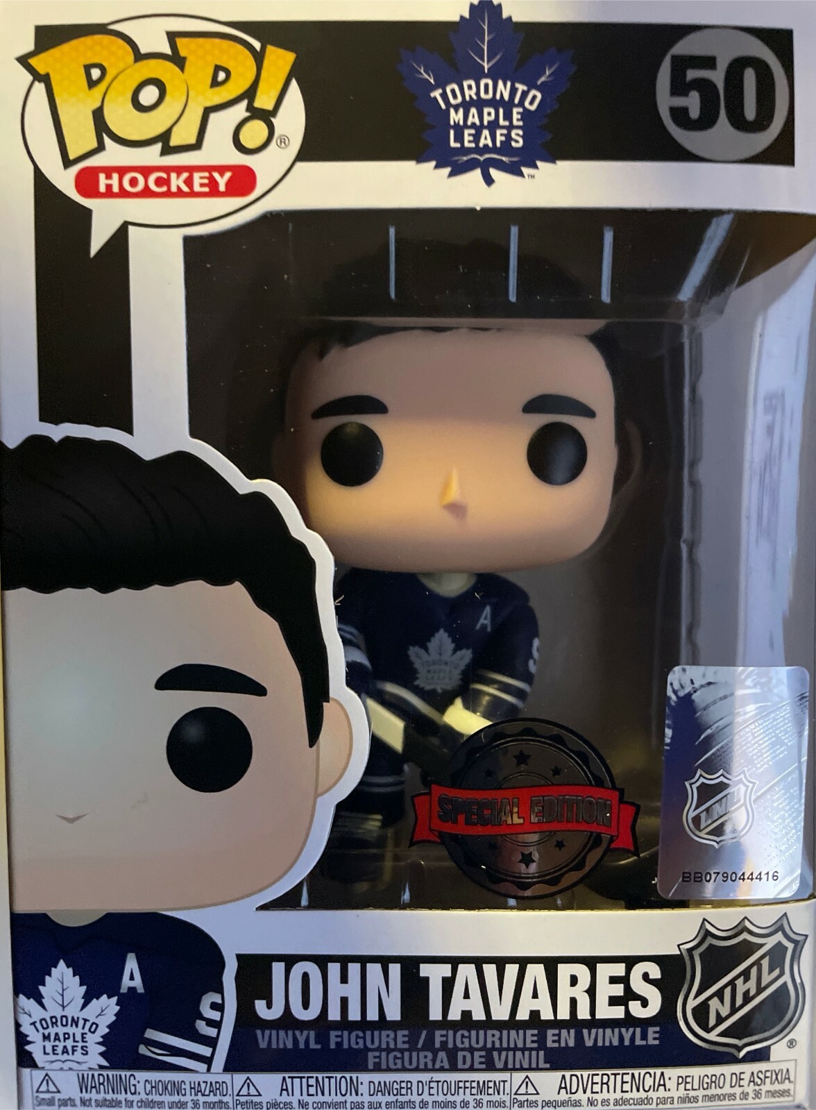 Funko Pop 50 Nfl Toronto Marple Leafs - John Tavares Edición Especial