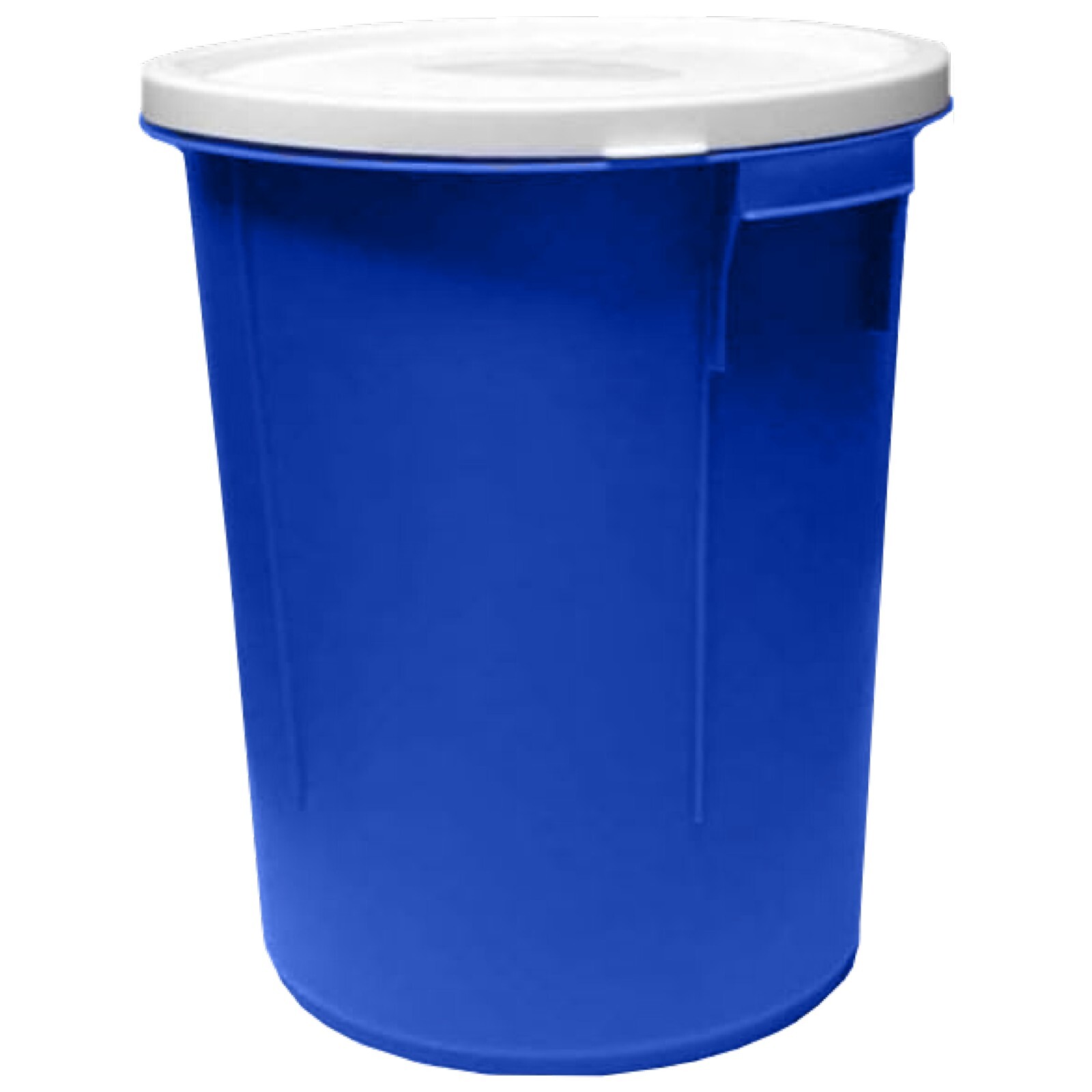 25L Blue GRIT BIN with 10KG White Salt Rock GRIT Salt Bin for ICE Snow