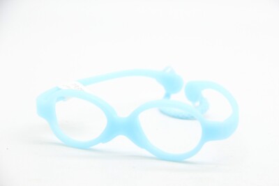 NEW MIRA FLEX ZERO 1 + EC LIGHT BLUE STRAP AUTHENTIC FRAMES EYEGLASSES 33-15