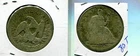 1853 P LIBERTY SEATED SILVER HALF DOLLAR GOOD 80T