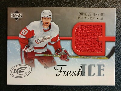 2005-06 Upper Deck Ice Fresh Ice FIHZ Henrik Zetterberg