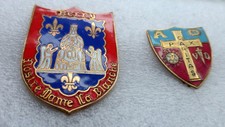 Médailles religieuses émaillées - Berry Notre Dame La Blanche - Pax Caritas