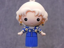 Golden Girls NEW * Bridesmaid Dress Clip * Blind Bag Series 6 Key Chain Monogram