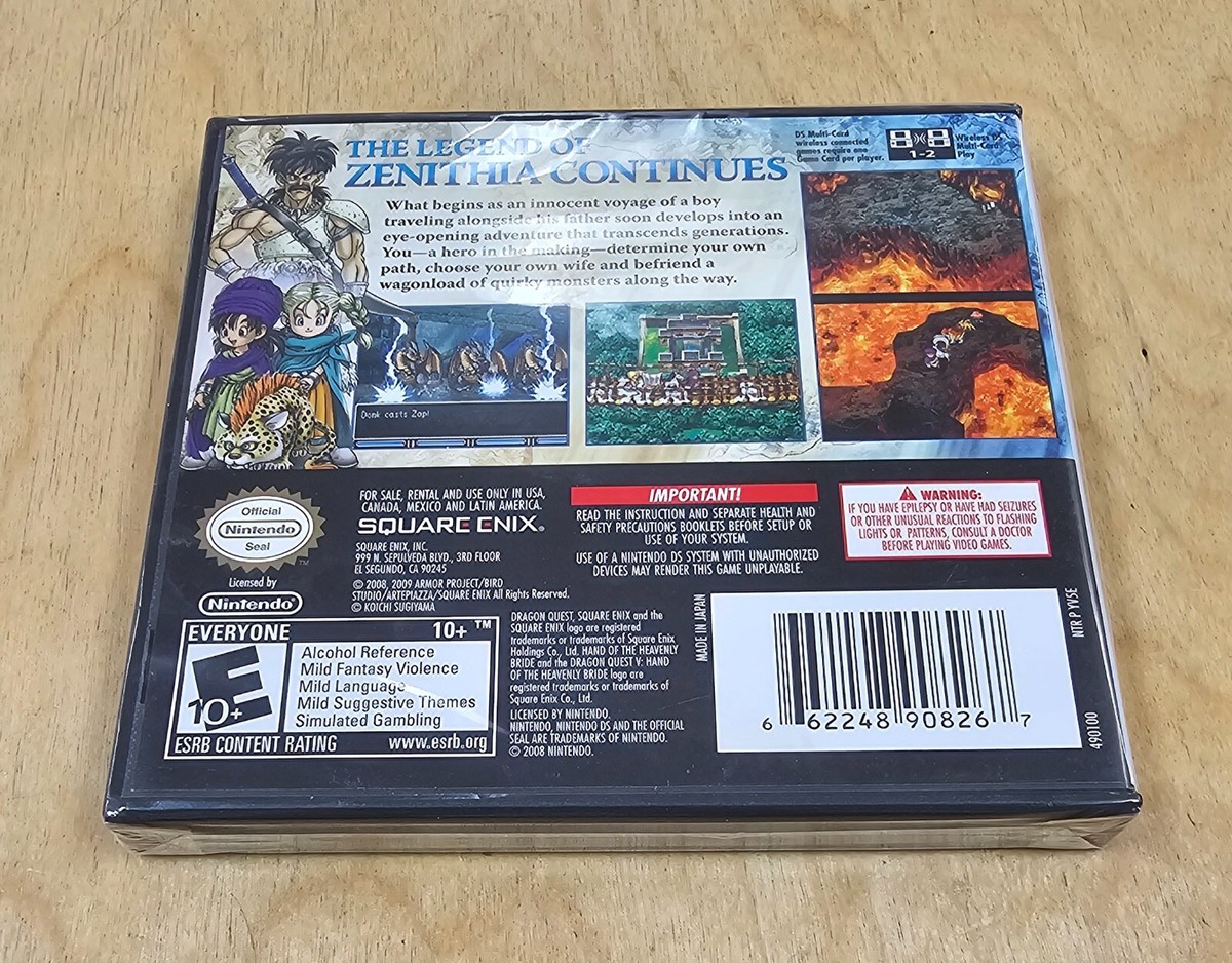 Buy Dragon Quest V: Hand of the Heavenly Bride (Nintendo DS, 2009