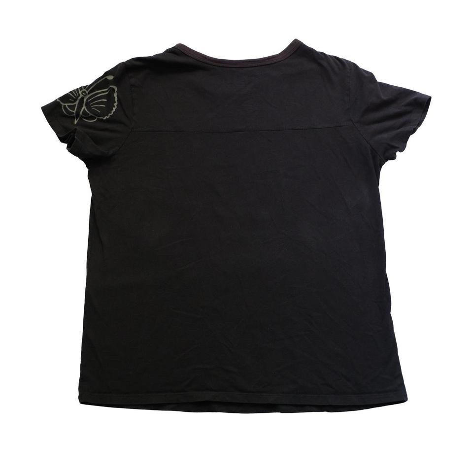 Betty Boop Y2K Ed Hardy Style True Diva T shirt Black 2000s Sexy