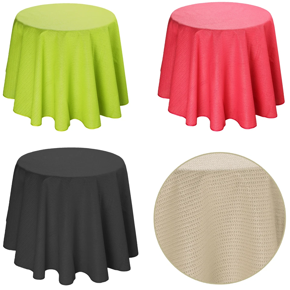 Garten-Tischdecke wetterbeständig waschbar rutschfest Größe und Farbe wählbar - Bild 1 von 1