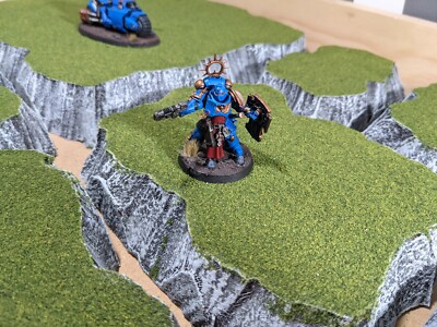 Terreno Per Wargaming – Set Colline In Finitura Ghiaccio – Già Dipinto