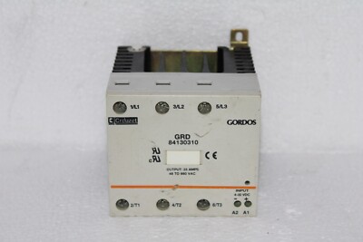 CROUZET GORDOS GRD 84130310 SOLID STATE RELAY 3 PHASEN 20AMP 48-660VAC 4-32VDC