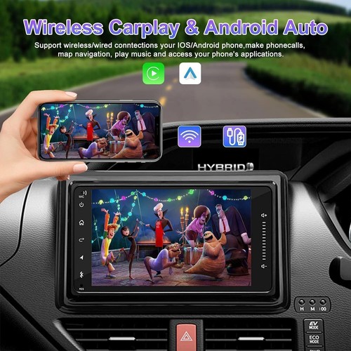 For Toyota Hilux 2004-2011 Apple CarPlay Android 13 Car Stereo Radio GPS WIFI FM - Picture 9 of 21