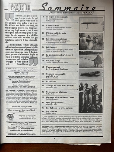 Le Pêcheur de France n°25 du 4/1985; Le chevaine/ Les poissons nageurs/ L'Eure e - Photo 2/2