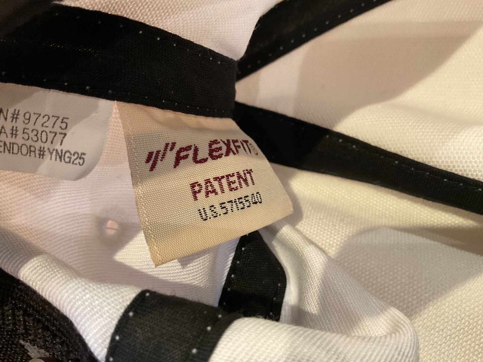 FOX RIDERS BASEBALL CAP ADJSUTABLE HAT BLACK WHIT… - image 6