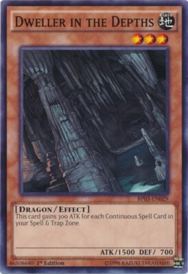 Dweller in the Depths - BP03-EN029 - Common - 1st Edition x3 - Near Mint