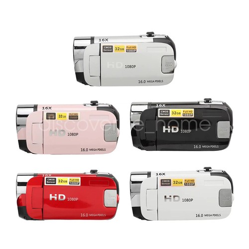 1080P 16MP Digital Camera 2.7" Rotatable Screen Camcorder 16X Zoom Video Camera - Picture 29 of 30