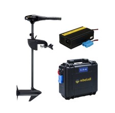 MINN KOTA Elektromotor Endura C2 45  Elektro-Außenborder mit Akku und Ladegerät