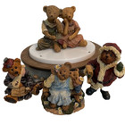 Boyds Bears and Friends : Collection of Bears and Four Assorted Figurines Santa