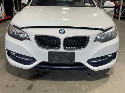 2017 BMW 230 OEM Front Bumper Cover 300 Alpine White 51117390315
