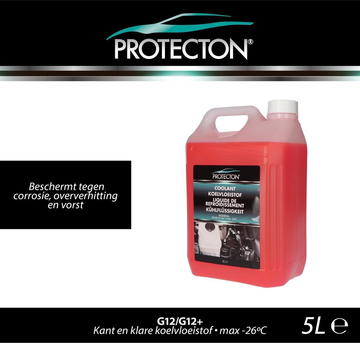 Kühlflüssigkeit Protecton G12/G12+ Gebrauchsfertig - 5 Liter